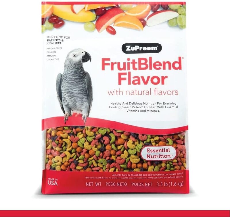 FruitBlend Flavor Medium And Large Parrot Food 3.5lb